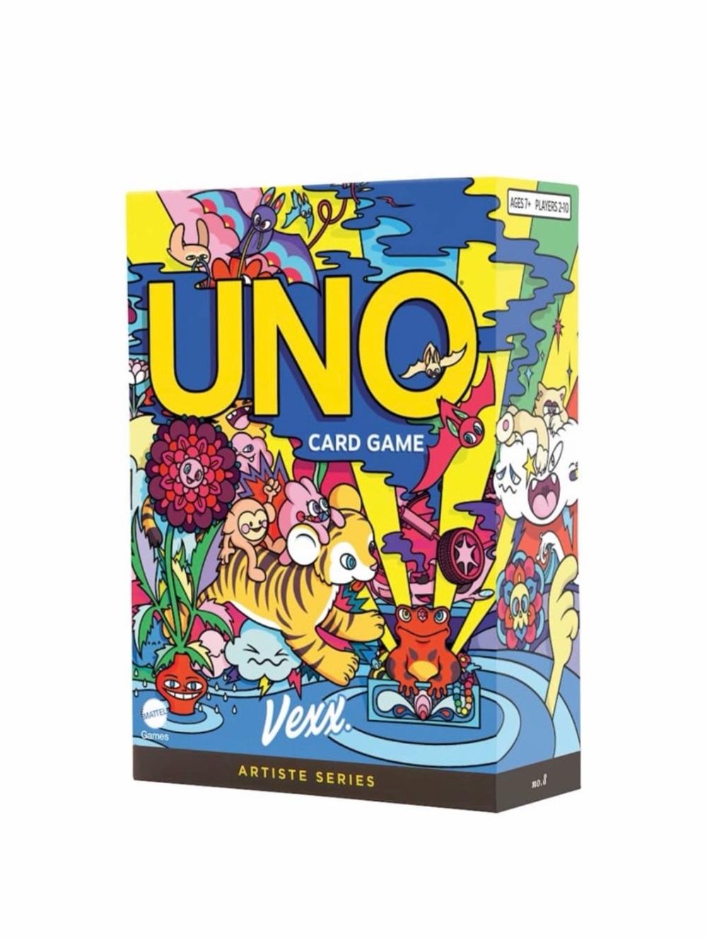 Mattel UNO Artiste Vexx Card Game Factory Sealed